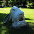 Kanin i trøbbel, formgitt av Emma Hansen, Ballangen skole, 2016. Foto: Liv Osmundsen, Det kongelige hoff